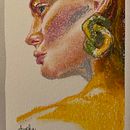 My project for course: Expressive Portrait Drawing with Soft Pastels . % jehanayesha tarafından hazırlanan Geleneksel illüstras, on, Güzel sanatlar, Çizim, Portre Çizimi, Ve Sanatsal Çizim projesi - 07.15.2022