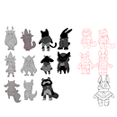 Meu projeto do curso: Design de personagens para animação com Photoshop. Animação, Design de personagens, e Animação de personagens projeto de al4nvenan - 13.07.2022