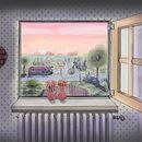 Two puppets enjoying the sunset. Un proyecto de Ilustración tradicional de Andreas Adam - 02.04.2021