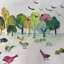 My project for course: Creative Watercolor Sketching for Beginners. Un proyecto de Ilustración tradicional, Bocetado, Creatividad, Dibujo, Pintura a la acuarela y Sketchbook de cantecleer - 17.07.2022