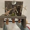 Mein Kursprojekt: Holzautomaten: Erwecke Skulpturen zum Leben . Un progetto di Character design, Scultura, Design di giocattoli, Art to e Falegnameria  di mehl - 10.07.2022
