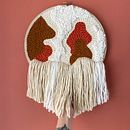 Les créations à franges. Accessor, Design, Arts, Crafts, Punch Needle, Decoration, and Fiber Arts project by Bérénice Robert - 07.18.2022