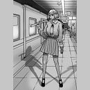 boceto luz y sombra Toky subway. Traditional illustration, Fine Arts, Sketching, Pencil Drawing, Drawing, Artistic Drawing, Figure Drawing, and Character Design project by Rodrigo Trevel - 07.18.2022