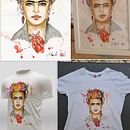 Frida kahlo watercolor. Design, Fine Arts, Creative Consulting, Painting, Costume Design, Art Direction, Character Design, Interior Design, and Creativit project by Antonella Lozito - 06.03.2022