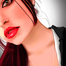 Mi proyecto del curso: Retratos digitales de fantasía con Photoshop . Ilustrație tradițională, Desen, Ilustrație digitală, Desen de portret, Desen digital și Pictură digitală de OSCAR JAVIER ESCANDON POLANCO - 01.16.2022