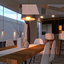 Mi proyecto del curso: Render de interiores con SketchUp y V-Ray Next . Arhitectură, Arhitectură de interior, Arhitectura digitală și ArchVIZ de humbertico024 - 07.21.2022