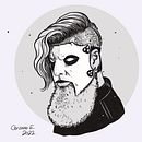 My project for course: Blackwork Tattoo Design Ein Projekt aus dem Bereich Traditionelle Illustration, Digitale Illustration und Tattoodesign von Christina Elefsinioti - 21.07.2022