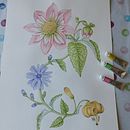 Mi proyecto del curso: Acuarela realista para composiciones botánicas. Un progetto di Illustrazione botanica, Illustrazione tradizionale, Pittura, Disegno e Pittura ad acquerello di Maricarmen Garcia Saav - 21.07.2022