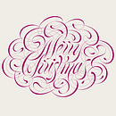 Merry Christmas Ein Projekt aus dem Bereich Lettering und Digitales Lettering von Dan Forster - 21.07.2022