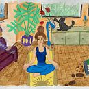 My project for course: Exploratory SketchbookUn: Find Your Drawing Style . Ilustrasi tradisional, Membuat sketsa, Lukisan Cat Air, Buku sketsa, Kreativitas, Menggambar, Dan Lukisan Guas proyek oleh Jess Ica - 07.21.2022