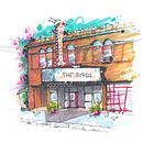 My project for course: Expressive Architectural Sketching with Colored Markers. Een project van  Schetsen,  Tekening,  Architecturale illustratie, Sketchbook y  Illustratie met inkt van Alan Furst - 21.07.2022