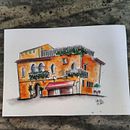 Mi proyecto del curso: Dibujo arquitectónico expresivo con marcadores de colores. Un projet de Esquisse , Dessin, Illustration architecturale, Carnet de croquis et Illustration à l'encre de Laura Picaso - 23.07.2022