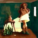 Mój projekt z kursu: Zasady oświetlenia w malarstwie cyfrowym. Un proyecto de Ilustración tradicional, Ilustración digital y Pintura digital de Grzegorz Kubieniec - 23.07.2022