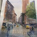 My project for course: Urban Landscapes in Watercolor . Seni Rupa, Lukisan Cat Air & Ilustrasi Arsitektur proyek oleh rossharryryan - 07.20.2022