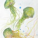 Mi proyecto del curso: Técnicas modernas de acuarela. Un projet de Illustration traditionnelle, Beaux Arts, Peinture , et Aquarelle de Angélica Herrera - 24.07.2022