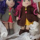 Mi proyecto del curso: Amigurumi: diseño de ropa, pelo y complementos. Een project van Craft, Speelgoedontwerp, Textiel, Haken, Amigurumi y Textielontwerp van elcavassa - 18.07.2022