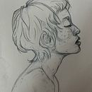 My project for course: Portrait Sketchbooking: Explore the Human Face. Sketching, Drawing, Portrait Drawing, Artistic Drawing, and Sketchbook project by audreylynnredford - 07.26.2022