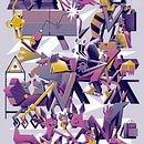 My project for course: Illustration: Find Your Signature Style. Een project van Traditionele illustratie,  Urban art, Vectorillustratie,  Tekening y Digitale illustratie van Vidam - 25.07.2022
