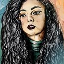My project for course: Illustrated Portraits with Procreate. Ilustração tradicional, Ilustração vetorial, Ilustração digital, e Desenho de retrato projeto de Smita Tarawade - 25.07.2022