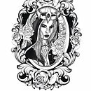 Mein Kursprojekt: Digitales Tattoo Design und Illustration mit Procreate. Projekt z dziedziny Trad, c, jna ilustracja, Projektowanie graficzne, Ilustracja c, frowa, Projektowanie tatuaż, R, sunek c i frow użytkownika littlecooper1994 - 25.07.2022