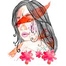 Meu projeto do curso: Retrato ilustrado em aquarela. Traditional illustration, Fine Arts, Painting, Drawing, Watercolor Painting, Portrait Drawing, and Artistic Drawing project by Eduarda Paiva - 07.25.2022