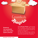 Meu projeto do curso: Campanha da Alegria (Projeto fictício). Design, Direção de arte, Br, ing e Identidade, e Design gráfico projeto de Danilo Luiz Pinheiro - 20.07.2022