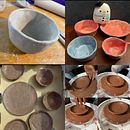 Mi proyecto del curso: Cerámica en casa para principiantes. Projekt z dziedziny Projektowanie dodatków, Craft,  Sztuki piękne i Ceramika użytkownika Issis Pineda - 26.07.2022