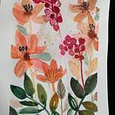 My project for course: Artistic Floral Watercolor: Connect with Nature Ein Projekt aus dem Bereich Traditionelle Illustration, Malerei, Aquarellmalerei und Botanische Illustration von dearemmarutherford - 25.07.2022