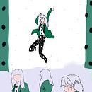 Mi proyecto del curso: Ilustración digital con influencia manga. Een project van Traditionele illustratie, Stripboek, Digitale illustratie, Stor, telling, Verhaallijn y Manga van María Alejandra Valderrama Martínez - 27.07.2022