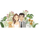 Ilustración Matrimonio  . % Camila Orellana tarafından hazırlanan Geleneksel illüstras, on, Ve Tasarım projesi - 07.27.2022