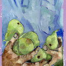 Mi proyecto del curso: Técnicas de pintura contemporánea al óleo. Een project van  Beeldende kunst, Schilderij y  Olieverfschilderij van Manuela Bautista - 27.07.2022