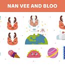 Mi proyecto del curso: Ilustración kawaii: crea personajes encantadores . Ilustrasi tradisional, Dan Desain Karakter proyek oleh Valentina Salazar Morales - 07.26.2022