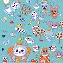 Mi proyecto del curso: Ilustración de una historia con estilo kawaii. Een project van Traditionele illustratie, Ontwerp van personages, Digitale illustratie y Manga van Susana Alejandra Carranco Galicia - 28.07.2022