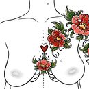 My project for course: Botanical Tattoo Design with Procreate. Un progetto di Illustrazione tradizionale, Illustrazione digitale, Design di tatuaggi e Illustrazione botanica di Alena Zykina - 28.07.2022