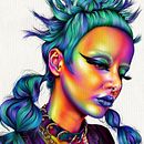 Digital Portraits.  . % Lindsay Whitehead tarafından hazırlanan Dijital İllüstras, Ve on projesi - 07.29.2022