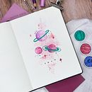 My favorite BuJo cover pages. Un proyecto de Ilustración tradicional, Pintura a la acuarela, Gestión y productividad							 de Manon Pons - 29.07.2022