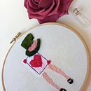 Alicia en el Pais de las Maravillas Ein Projekt aus dem Bereich Stickerei, Punch needle und Textildesign von Maria Blázquez Fernández - 29.07.2022