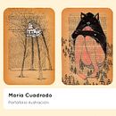 Mi proyecto del curso: Claves para crear un porfolio de ilustración profesional Ein Projekt aus dem Bereich Traditionelle Illustration, Portfolioverwaltung, Management und Produktivität von maria cuadrado - 29.07.2022