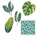 Meu projeto do curso: Aquarela botânica para estampados. Traditional illustration, Pattern Design, Watercolor Painting, and Botanical Illustration project by Claudia Bycau - 07.24.2022