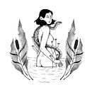 Mon projet du cours : Technique de dessin traditionnel avec Procreate. Un proyecto de Ilustración tradicional, Dibujo, Ilustración digital, Dibujo de Retrato y Dibujo digital de Zoé Thaler - 26.07.2022