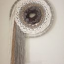 Mi proyecto del curso: Tejido en telar circular. Un projet de Création d'accessoires, Décoration, Art textile, Tissage , et Design textile de Mari Carmen Alfaro Alfaro - 30.07.2022