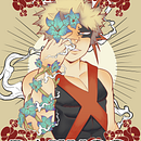 My project for course: Illustrated Portraits in Art Nouveau Style. Traditional illustration, Fine Arts, Digital Illustration, Portrait Drawing, Artistic Drawing, Digital Drawing, and Digital Painting project by Rubí Chavez - 07.31.2022