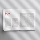 Project for Mycrotypography course - Cuentos Magazine. Un projet de Design , Conception éditoriale, T, pographie, Design t , et pographique de Chiara Pucci - 30.07.2022