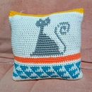 Mi proyecto del curso: Tapestry: técnica de crochet para dibujar con hilos Ein Projekt aus dem Bereich Erweiterungsentwicklung, Musterdesign, Weben, DIY, Crochet und Textildesign von Maricel Alcaide Teran - 30.07.2022
