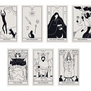 My project for course: Illustrated Deck of Cards Creation by Nan. Design, Traditional illustration, Graphic Design, Digital Illustration, and Narrative project by Nan Qian - 08.01.2022