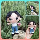 Mi proyecto del curso: Amigurumis: personas tejidas a crochet. Un progetto di Artigianato, Design di giocattoli, Fiber Art, Uncinetto, Amigurumi e Textile Design di CAROLINA Mora Climent - 01.08.2022
