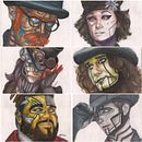 My project for course: Watercolor Portrait from a Photo. Ilustração tradicional, Pintura em aquarela, e Desenho de retrato projeto de Ma. Gabrielle Abueva - 01.01.2021