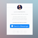 Chatbot "LucaBot". Growth Marketing, No-Code Development, Digital Marketing, Marketing, and Content Marketing project by Luca Barboni - 08.01.2022