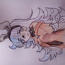 Mi proyecto del curso: Retrato ilustrado en acuarela . Ilustrasi tradisional, Seni Rupa, Lukisan, Menggambar, Lukisan Cat Air, Menggambar Potret, Dan Menggambar Artistik proyek oleh Sara Linares - 08.01.2022