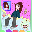 Meu projeto do curso: Ilustração digital com influência mangá. Un progetto di Illustrazione tradizionale, Fumetto, Illustrazione digitale, Stor, telling, Narrativa e Manga di isabelazandona963 - 30.07.2022
